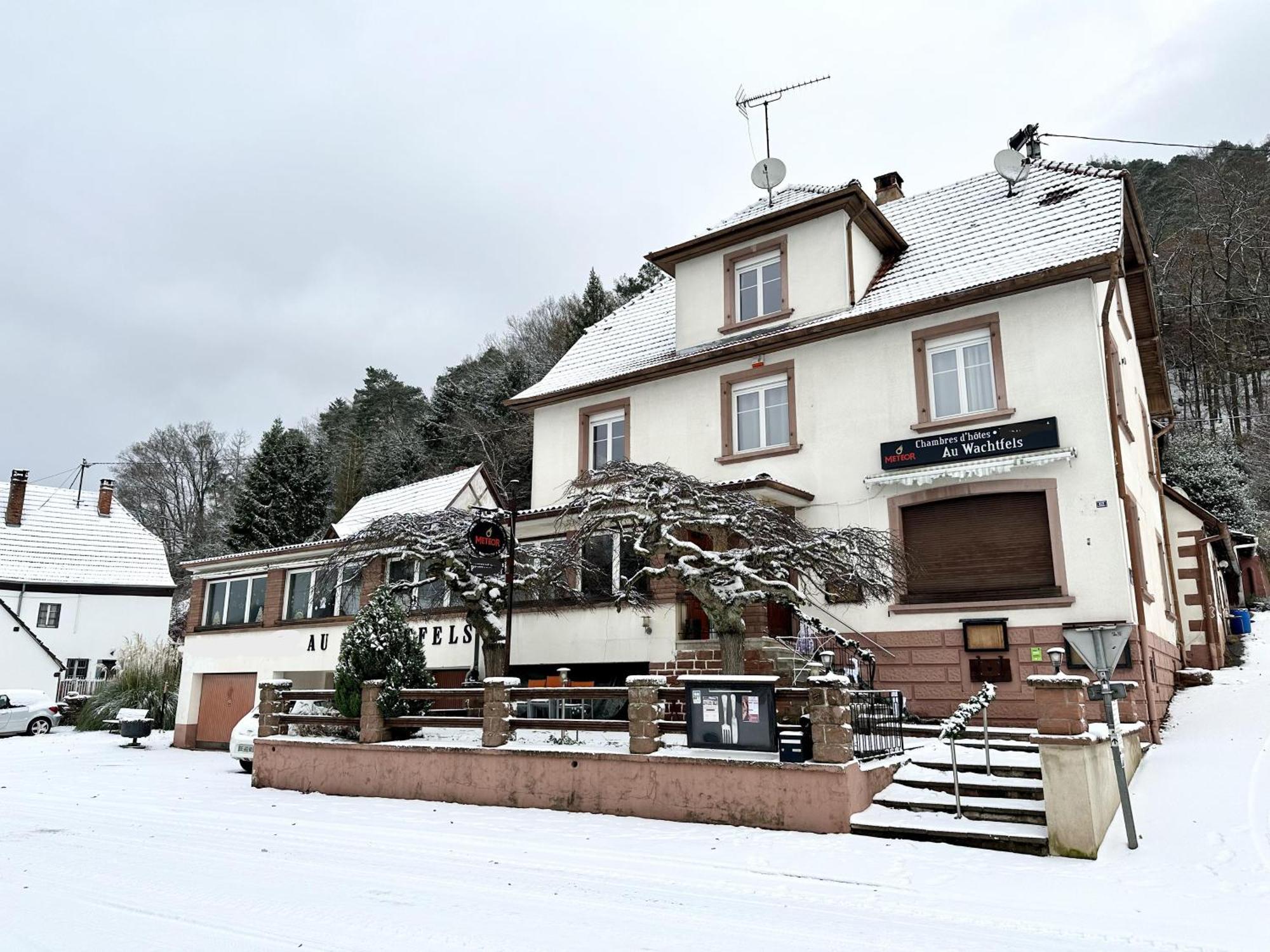 Bed and Breakfast Au Wachtfels Obersteinbach Esterno foto