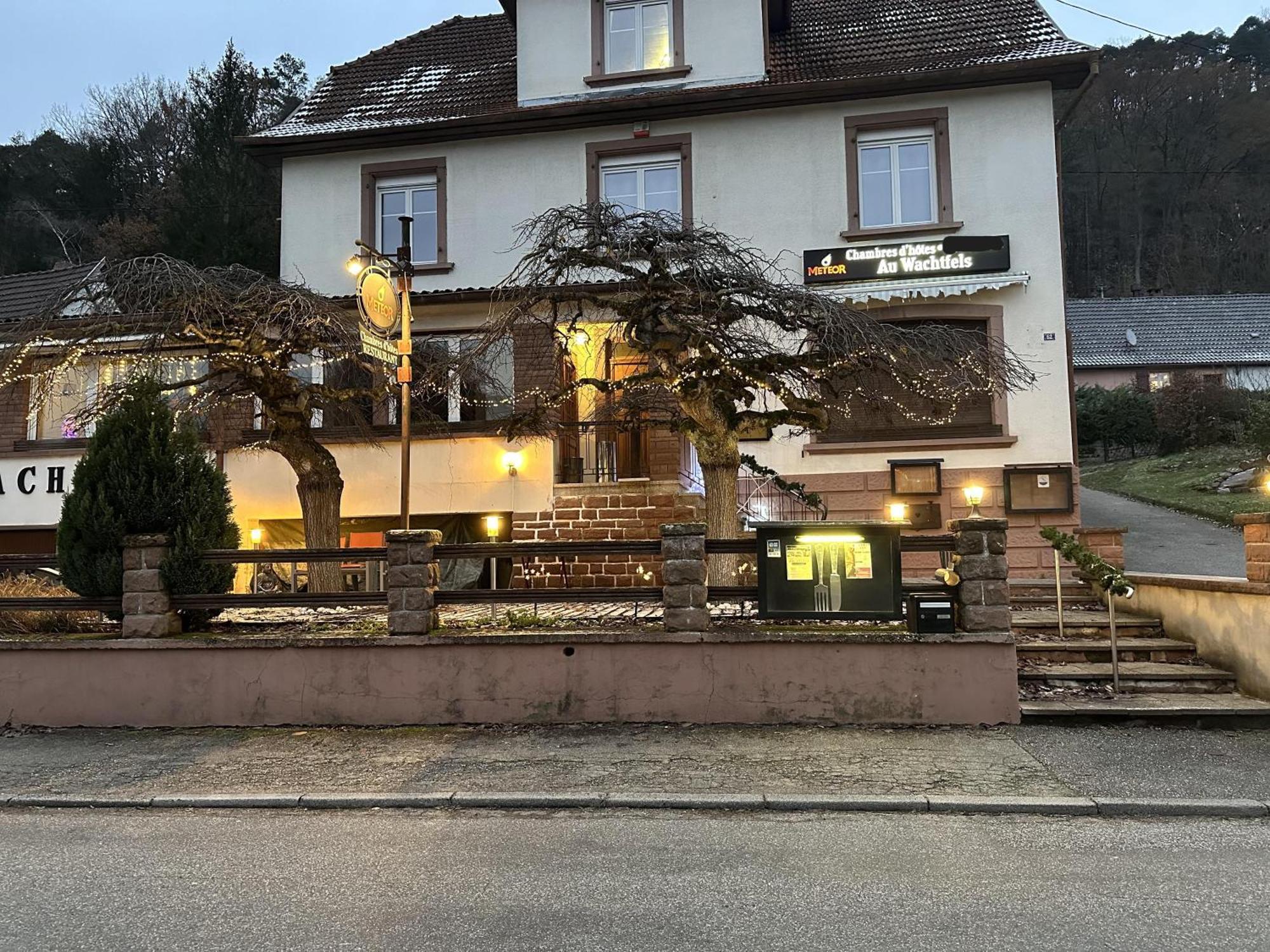 Bed and Breakfast Au Wachtfels Obersteinbach Esterno foto
